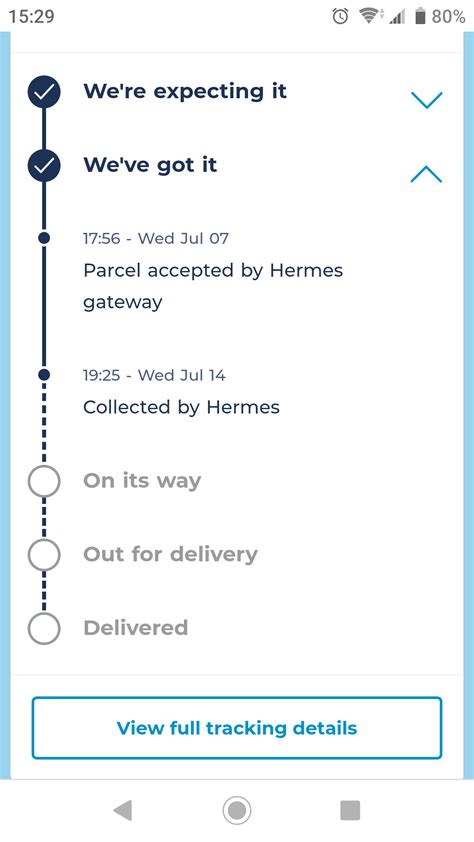 do hermes check parcel contents|parcel accepted by Hermes gateway.